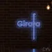 Custom Neon | Girafa Neon Sign | 26x23 | Ice Blue Neon Sign for Rooms and Decor 2