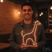 Custom Neon | Giraffe Neon Sign | 24x19 | Orange Neon Sign for Home Decor and Parties 1