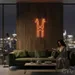 Custom Neon | Giraffe Design Neon Sign | 24x14 | Orange Neon Sign for Home Decor 1