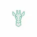 Custom Neon | Giraffe Neon Sign | 24x18 | Green Neon Wall Decor for Kids Room 3