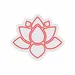 Custom Neon | Lotus Flower Neon Sign | 19x22 | Red Neon Sign Perfect for Home Decor 3