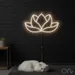 Custom Neon | Lotus Flower Neon Sign | 16x27 | Warm White Neon Sign for Home Decor 2