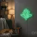 Custom Neon | Leaf Design Neon Sign | 21x22 | Green Neon Sign for Home Office Decor 2