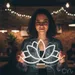 Custom Neon | Lotus Flower Neon Sign | 14x20 | White Light Decor for Home and Office 1