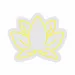 Custom Neon | Lotus Flower Neon Sign | 20x24 | Yellow Bright Neon Wall Decor 3