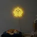 Custom Neon | Lotus with Face Neon Sign | 18x19 | Yellow Neon Sign for Home Decor 2