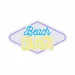 Custom Neon | Beach Bar Neon Sign | 14x24 Inches | Blue and Yellow Neon Sign 3