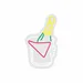 Custom Neon | Champagne Bottle in Bucket Neon Sign | 20x12 | Yellow Green Red White 3