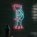 Custom Neon | Bar Neon Sign | 22x11 Inches | Red and Blue Neon Sign for Bar Decor 1