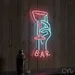Custom Neon | Bar Neon Sign | 22x11 Inches | Red and Blue Neon Sign for Bar Decor 2