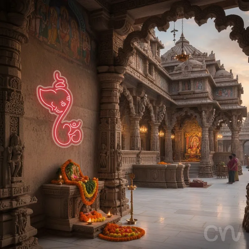 Custom Neon | Elephant Design Neon Sign | 30x20 | Hot Pink