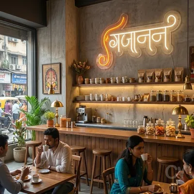 Custom Neon | Neon Sign | 10x24 | Orange White Neon Sign for Home Decor