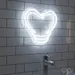 Custom Neon | Abstract Swirl Neon Sign | 22x24 | Warm White 1