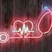 Blood Pressure Monitor Heartbeat LED Neon Sign – 15x24 Inch Medical Health Clinic Neon Light for Hospitals, Pharmacies, Cardiologist Offices, Nursing Stations & Wellness Centers – Red White Blue 1