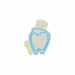 Custom Neon | Tooth with Hat Neon Sign | 24x18 | Blue and Yellow 3