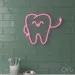 Custom Neon | Happy Tooth Neon Sign | 20x25 | Pink 2