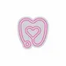 Custom Neon | Stethoscope and Heart Neon Sign | 25x24 | Hot Pink 3
