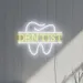 Custom Neon | Dentist Neon Sign | 18x24 | Yellow Neon Sign for Dental Office and Shop 2