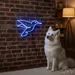 Custom Neon | Hummingbird Neon Sign | 15x24 | Blue Perfect for Home Decor and Wall Art 2