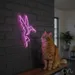 Custom Neon | Hummingbird Design Neon Sign | 24x17 | Purple Sign for Home Decor 2