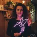Custom Neon | Hummingbird Neon Sign | 24x21 | Purple Light Decor for Home and Wall 1