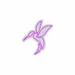 Custom Neon | Hummingbird Neon Sign | 24x21 | Purple Light Decor for Home and Wall 3