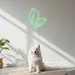 Custom Neon | Leaf Design Neon Sign | 24x21 | Green Neon Sign for Home Decor 1