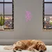 Custom Neon | Leaf Design Neon Sign | 24x17 | Hot Pink Light for Home Bar Decor 2