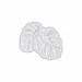 Custom Neon | Monstera Leaves Neon Sign | 24x27 | Warm White 3
