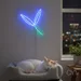 Custom Neon | Leaf Design Neon Sign | 24x21 Inches | Green and Purple Neon Sign 2