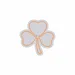 Custom Neon | Clover Shape Neon Sign | 24x24 | Orange | Perfect for Home Decor 3