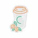 Custom Neon | Coffee Cup with Beans Neon Sign | 22x15 | Orange and Green 3