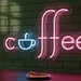 Custom Neon | Coffee Neon Sign | 14x24 | Hot Pink and Ice Blue 1