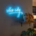 Custom Neon | Vice City Neon Sign | 15x24 | Blue Neon Sign for Bedroom Bar Game Room 2