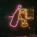 Custom Neon | Bottle and Glass Neon Sign | 20x24 | Pink, Yellow, Orange 2