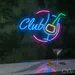 Custom Neon | Club Neon Sign | 17x24 Inches | Ice Blue Hot Pink Yellow Green 2