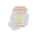 Custom Neon | Coffee Cup Design Neon Sign | 20x17 | Orange Yellow White 3