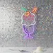 Custom Neon | Ice Cream Sundae Neon Sign | 20x11 | Purple Pink Orange Green 1