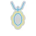 Custom Neon | Necklace Design Neon Sign | 24x13 | Blue and Yellow Lighting Display 3