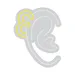 Custom Neon | Ear Design Neon Sign | 24x19 Inches | Yellow Neon Sign for Decor 3