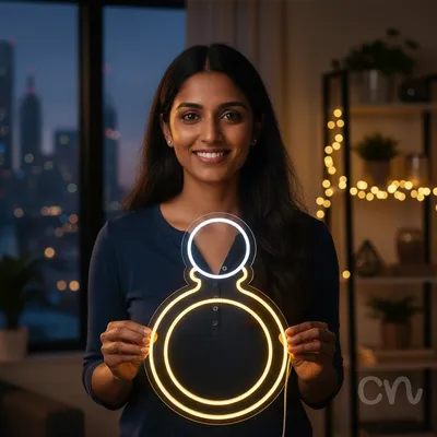 Custom Neon | Perfume Bottle Neon Sign | 24x17 | Yellow