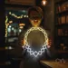 Custom Neon | Necklace Design Neon Sign | 24x19 Inches | Yellow Bright Light 1
