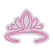 Custom Neon | Tiara Design Neon Sign | 20x26 | Hot Pink 3