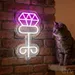Custom Neon | Diamond Ring Neon Sign | 24x13 | Hot Pink 2