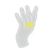 Custom Neon | Ring on Hand Neon Sign | 24x13 | Yellow Neon Sign for Home and Gift 3