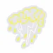 24x22 Neon Storm Cloud with Lightning and Rain Sign – Yellow & White LED Neon Wall Light for Bedrooms, Bars, Game Rooms, Cafes, Events, Party Decor, Photography Backdrops, and Unique Inspired Art 3