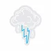 Storm Cloud Neon Light Sign – Custom Lightning & Rain LED Neon Wall Decor for Bedroom, Living Room, Kids Room & Gaming Setup – Plug-in Neon Flex Lamp, Aesthetic Gift & Modern Home Decoration 3