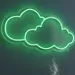 Custom Cloud Neon Sign – LED Flex Wall Light Decor for Bedroom, Living Room, Kids Room – Personalized Plug-In Neon Board, Energy Efficient, Aesthetic Modern Cloud Lamp for Home or Gift 2