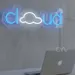 Premium Plug-In Neon Cloud Sign - Battery-Free LED Neon Flex Wall Art for Bedroom, Nursery & Living Room | Customizable Name Option, Durable Acrylic Backing, Easy Mounting, Vibrant Ambient Glow +Ship! 1