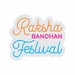 Custom Neon | Raksha Bandhan Festival Neon Sign | 22x18 | Orange Hot Pink Sky Blue 3
